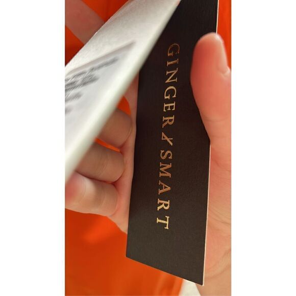 Ginger & Smart Beloved Silk Wrap Dress Size 8 - Picture 8 of 10